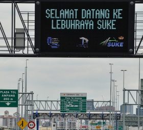 Tol percuma sebulan di Lebuh Raya SUKE