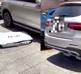 Robot pintar alih kereta 'double parking' di China