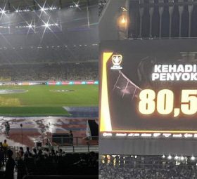 Jumlah Penonton Final Piala Malaysia 2023 Atasi Konsert Coldplay Di Stadium Nasional Bukit Jalil