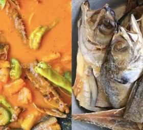 gulai ikan kering