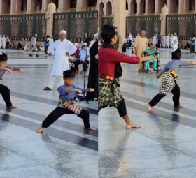 'Tolong Jaga Adab' – Tular Video Individu Buat Persembahan Silat Di Masjid Nabawi