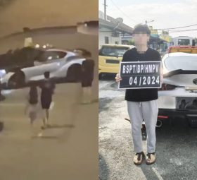 Buat Aksi 'Drift' Sampai Kemalangan, Pemandu Toyota Supra Kena Tidur Lokap