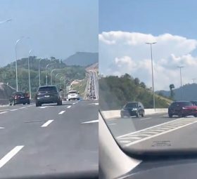 Tak Nak Hadap Sesak, Perantau Buat U-Turn Tengah Raub Bypass Beramai-Ramai